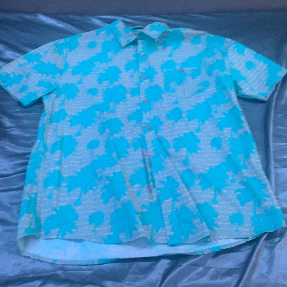 Blue Hawaiian shirt